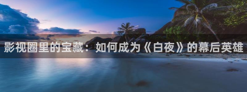 琪琪秋霞午夜被窝影视：影视圈里的宝藏：如何成为《白夜》的幕后英雄